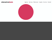 Tablet Screenshot of interactive-tools.de